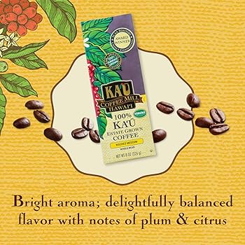 貴重♪ハワイ カウコーヒー 粉2個 KAU COFFEE MILL HAWAII Amazon.com : Ka'u Coffee Mill Natural Dark Roast Whole Bean